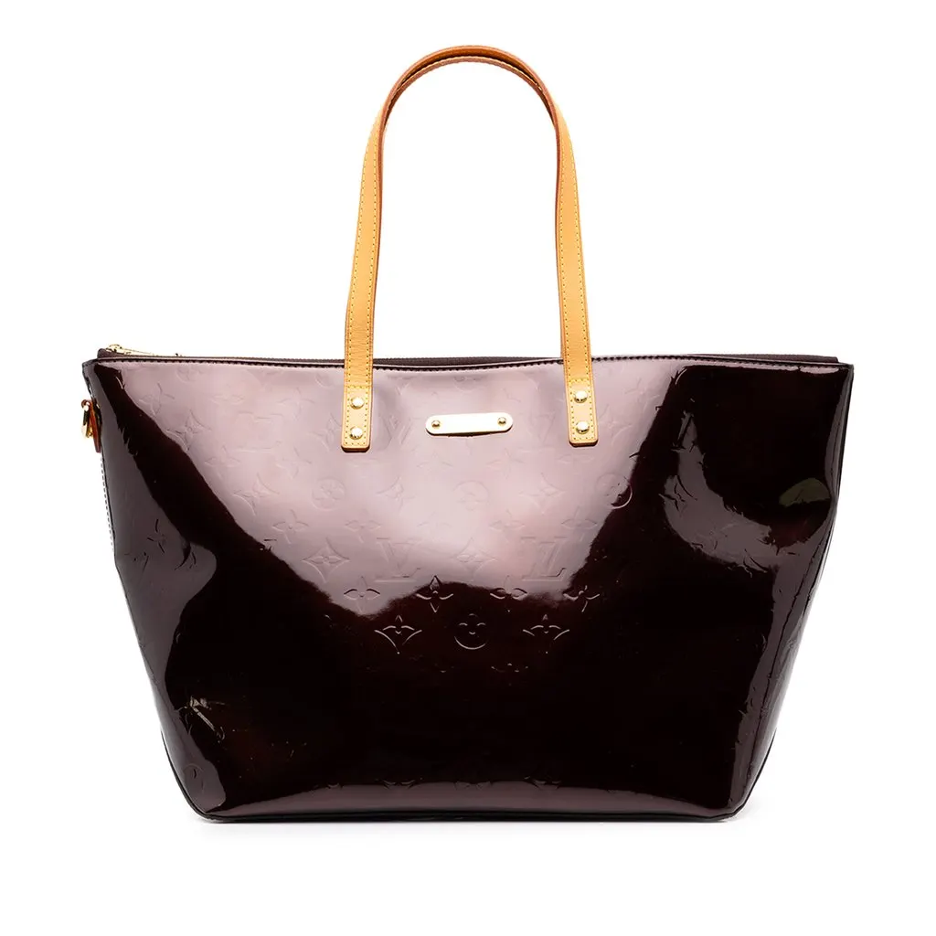 Louis Vuitton Monogram Vernis Bellevue GM Purple Leather Very good - Front View