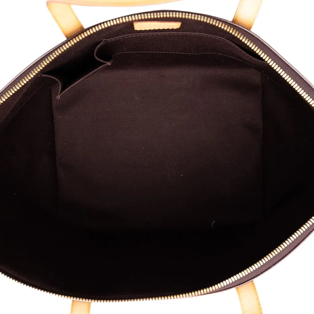 Louis Vuitton Monogram Vernis Bellevue GM Purple Leather Very good - Model View
