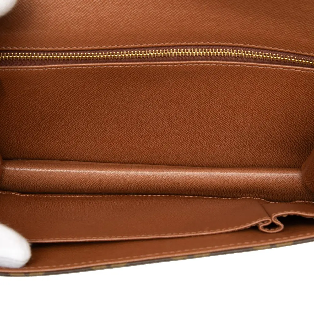 Louis Vuitton Monogram Pochette Dame PM Brown Very good - Model View
