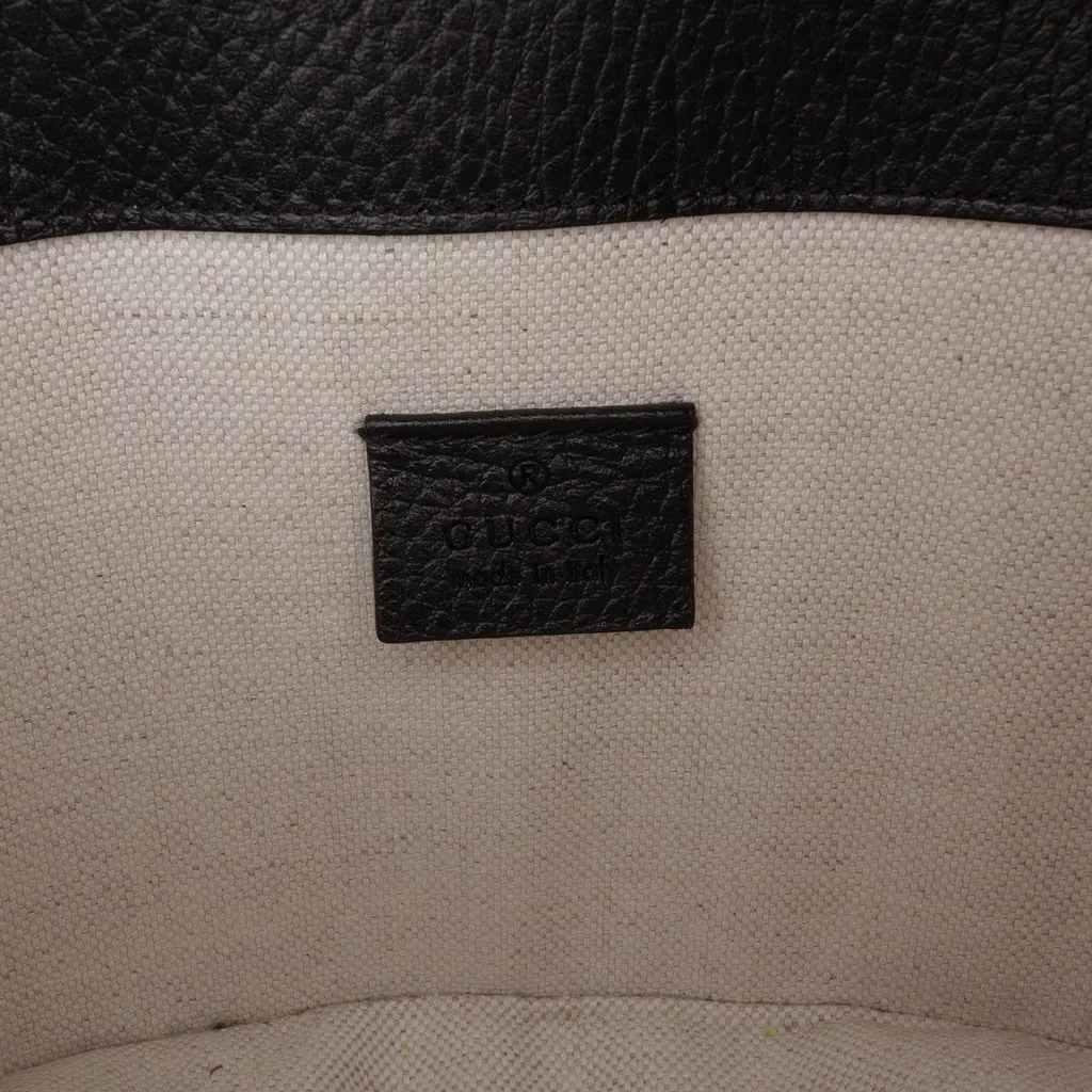 Gucci Medium Calfskin Dionysus Crossbody Black Leather Very good - Box View