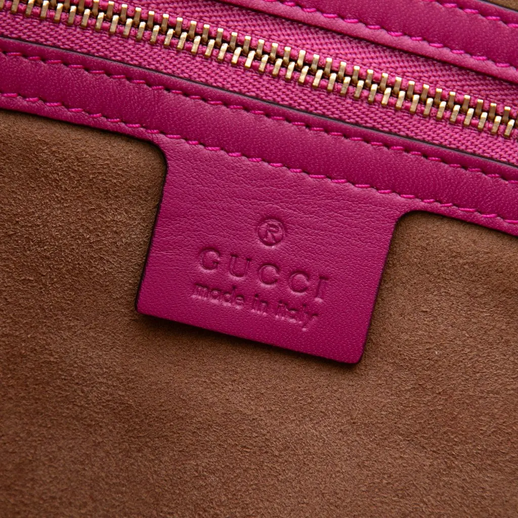 Gucci Medium GG Supreme Linea A Zip Tote Beige Very good - Box View