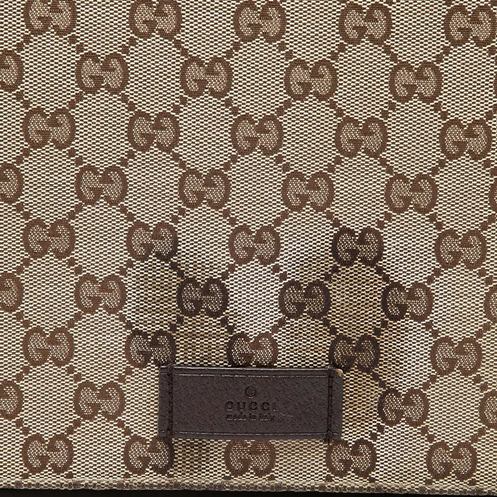 Gucci GG Canvas Crossbody Beige Canvas Good - Box View