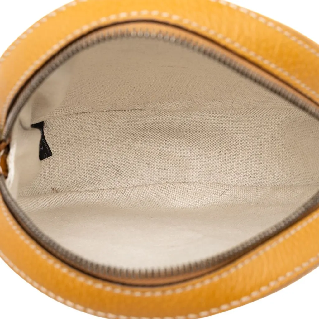 Gucci Disney Micro GG Supreme Mickey Mouse Round Crossbody Beige Canvas Very good - Model View