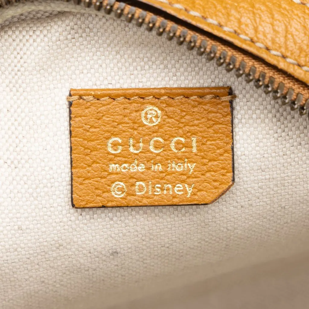 Gucci Disney Micro GG Supreme Mickey Mouse Round Crossbody Beige Canvas Very good - Box View