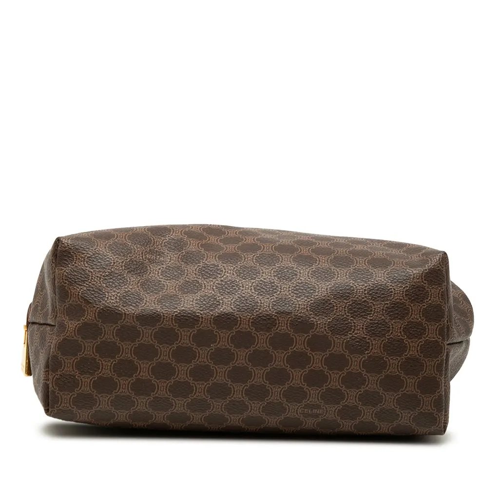 Celine Macadam Coated Canvas Pouch Brown Canvas Very good - Inside View
