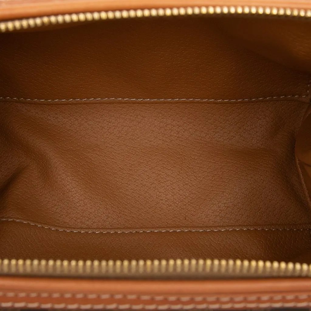 Celine Macadam Coated Canvas Pouch Brown Canvas Very good - Model View