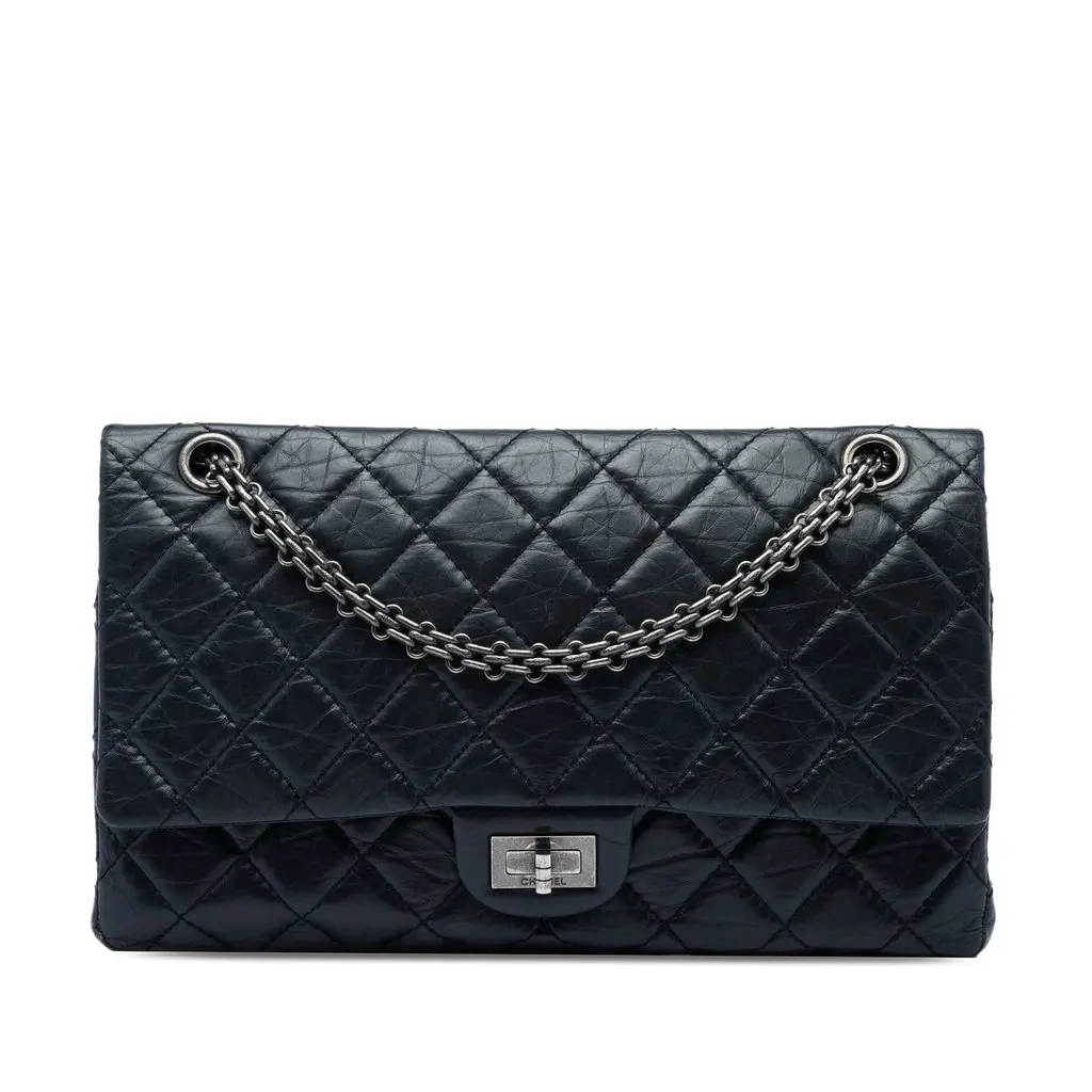 Chanel Quilted Aged Calfskin Reissue 2.55 Double Flap 226