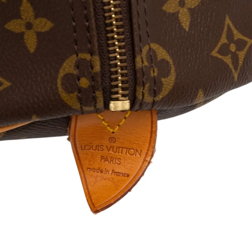 Louis Vuitton Monogram Speedy 35 Brown Canvas Good - Box View