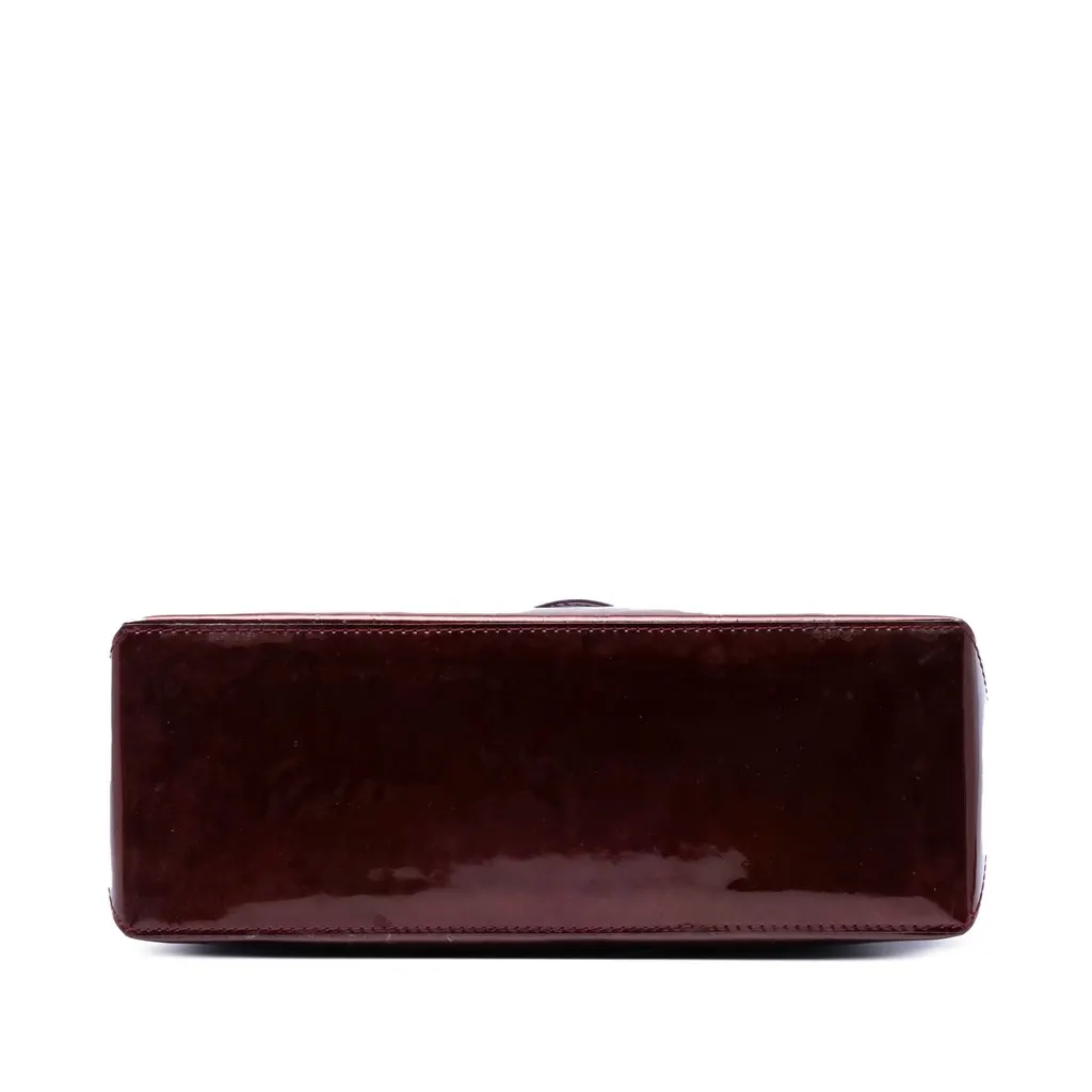 Louis Vuitton Monogram Vernis Wilshire PM Red Leather Good - Inside View