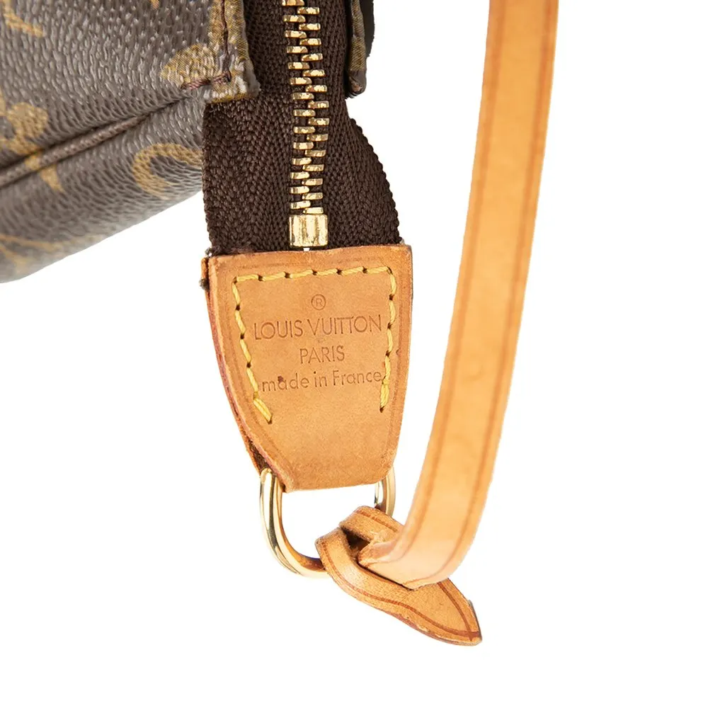 Louis Vuitton Monogram Pochette Accessoires Brown Very good - Box View