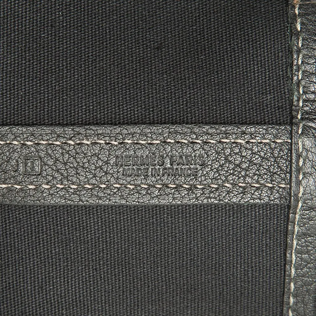 Hermès Toile and Negonda Garden Party 39 Black Canvas Good - Box View