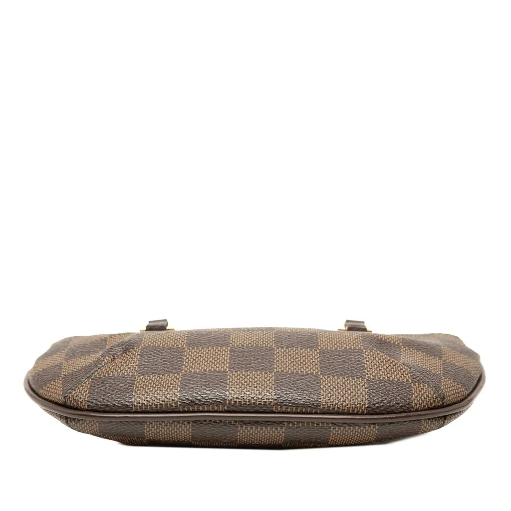 Louis Vuitton Damier Ebene Manosque Pochette Brown Good - Inside View