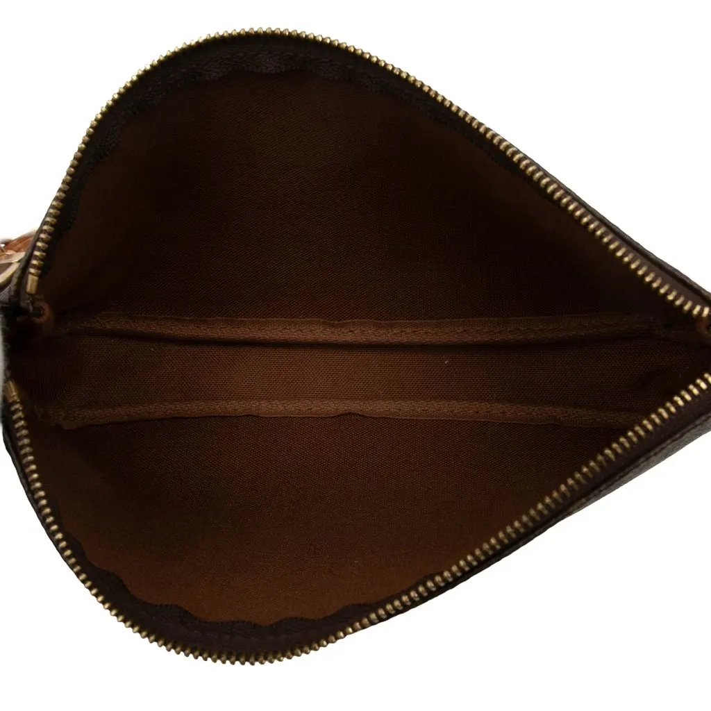 Louis Vuitton Monogram Pochette Accessoires Brown Canvas Very good - Model View