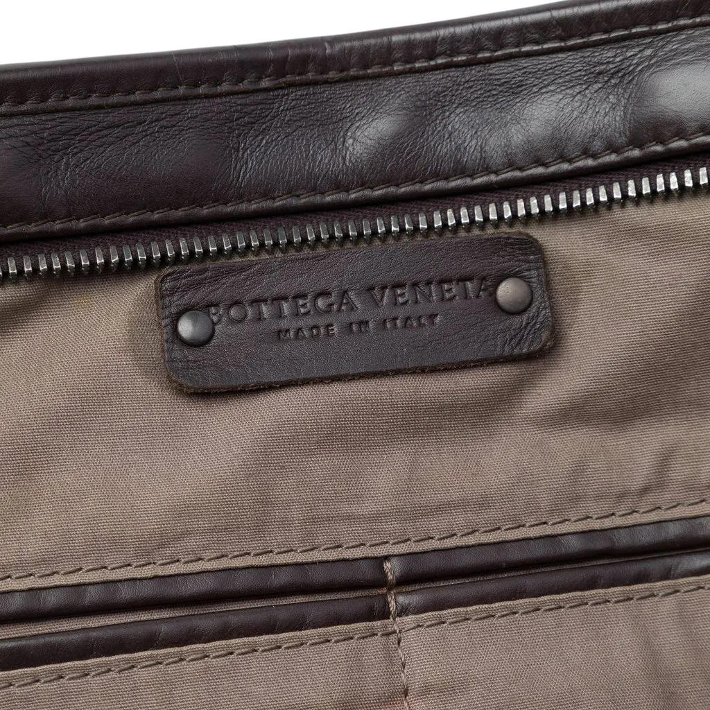 Bottega Veneta Nappa Intrecciato Business Bag Brown Leather Very good - Box View