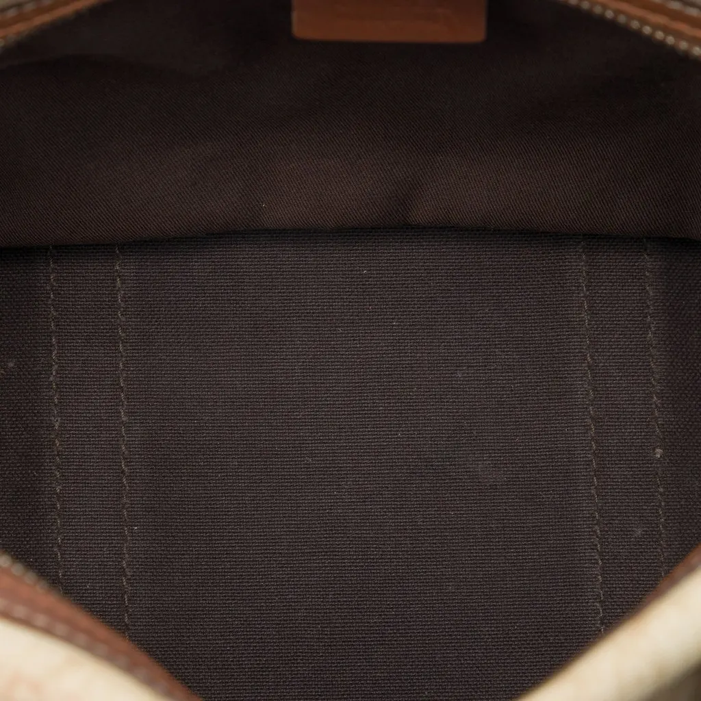 Gucci Medium GG Supreme Joy Boston Bag Brown Very good - Model View