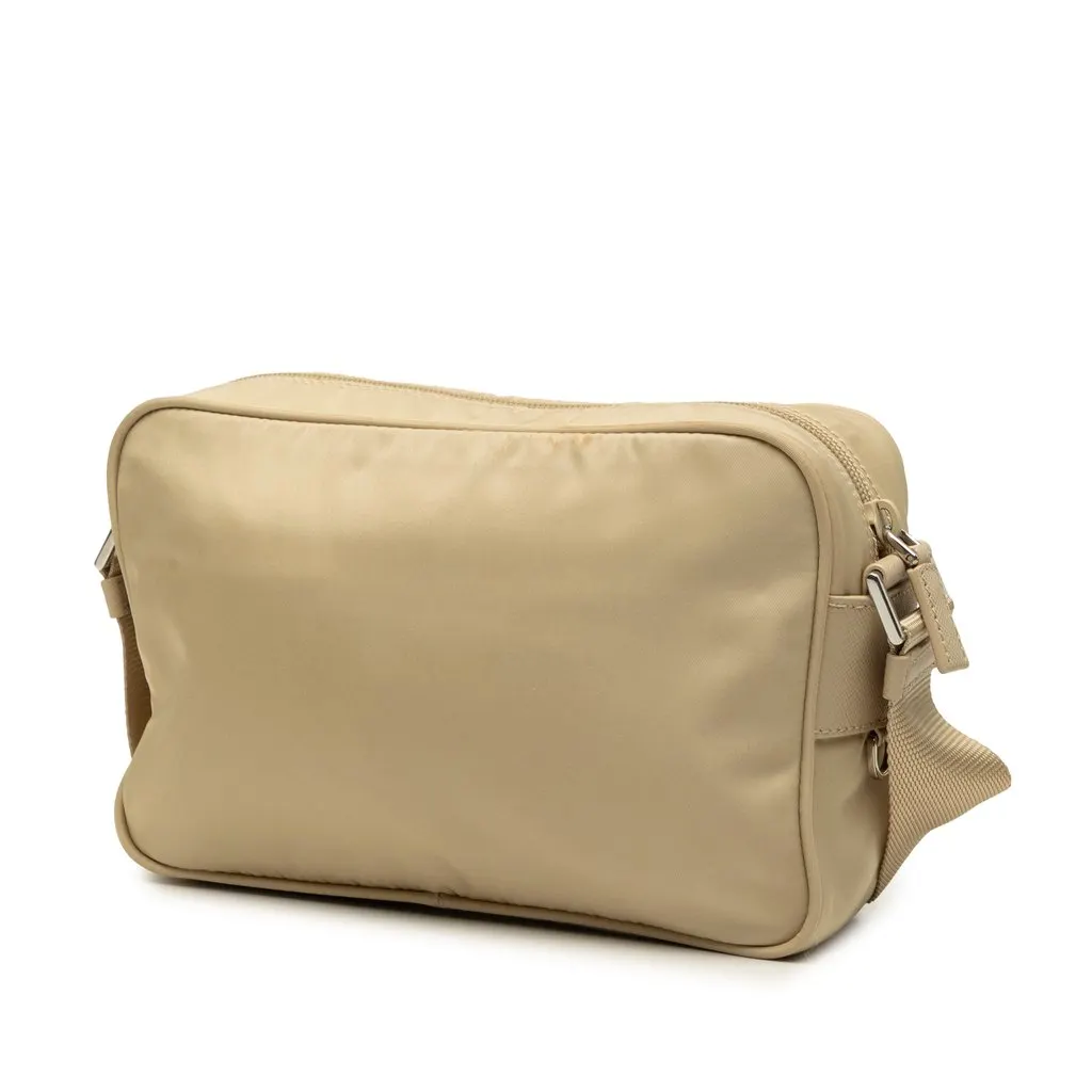 Prada Tessuto Camera Bag Beige Very good - Back View