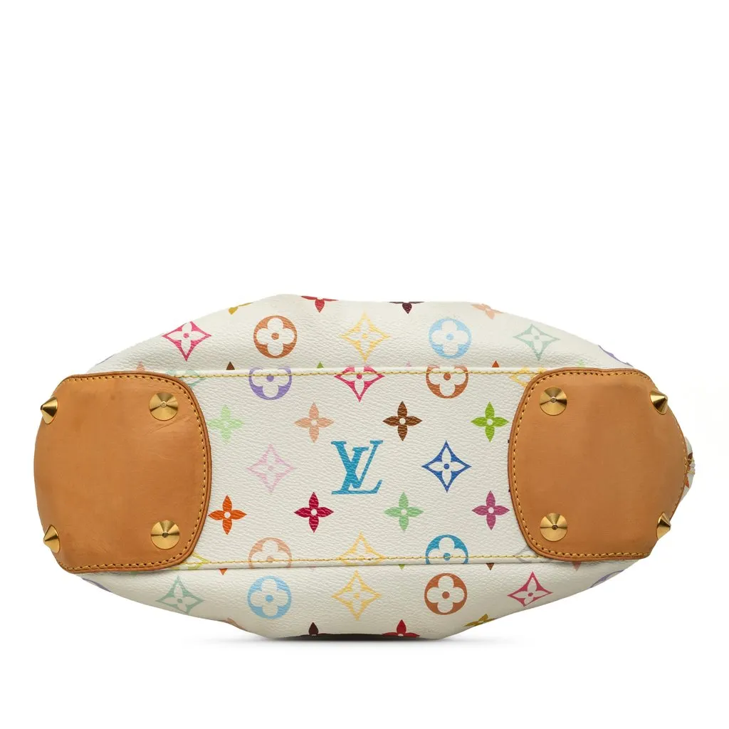 Louis Vuitton Monogram Multicolore Judy PM White Canvas Very good - Inside View