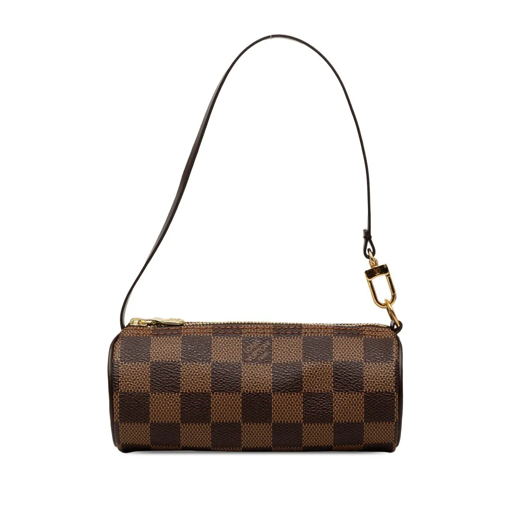 Louis Vuitton Damier Ebene Papillon Pochette Brown Very good - Front View
