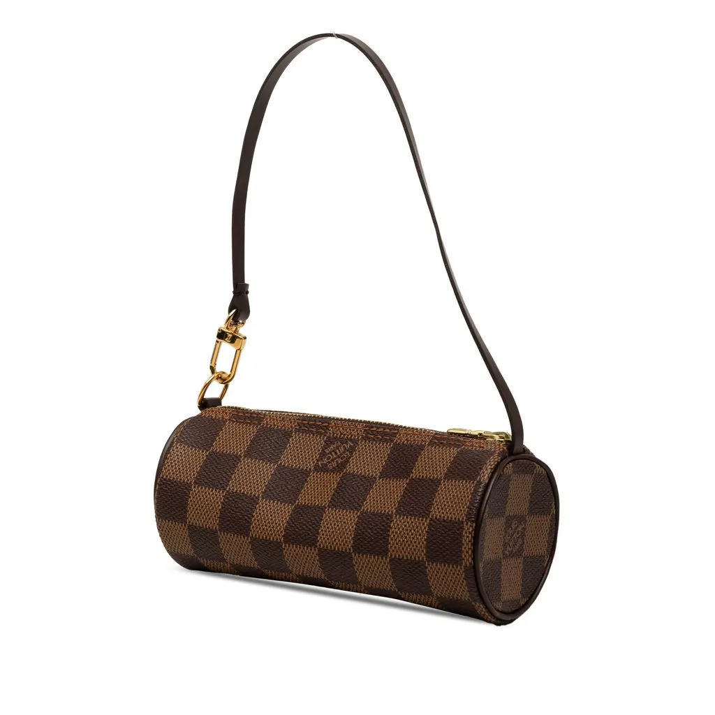 Louis Vuitton Damier Ebene Papillon Pochette Brown Very good - Back View