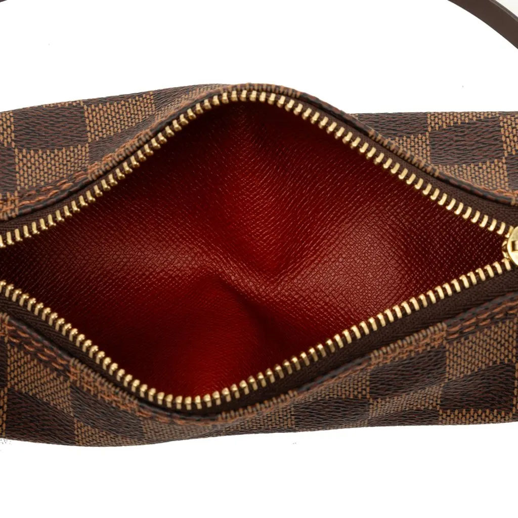 Louis Vuitton Damier Ebene Papillon Pochette Brown Very good - Model View