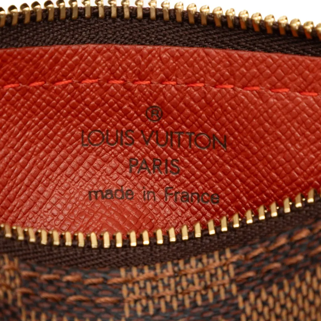 Louis Vuitton Damier Ebene Papillon Pochette Brown Very good - Box View