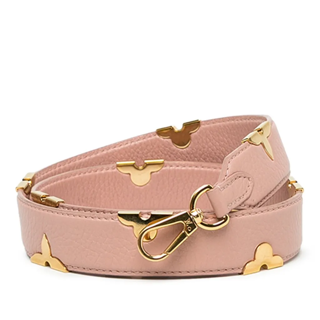 Louis Vuitton Taurillon Iris Bandouliere Strap Pink Leather Very good - Front View