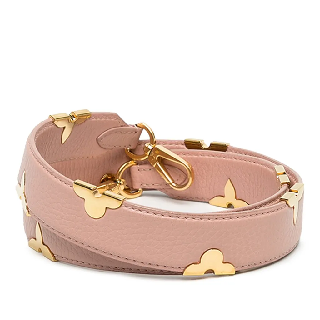 Louis Vuitton Taurillon Iris Bandouliere Strap Pink Leather Very good - Back View