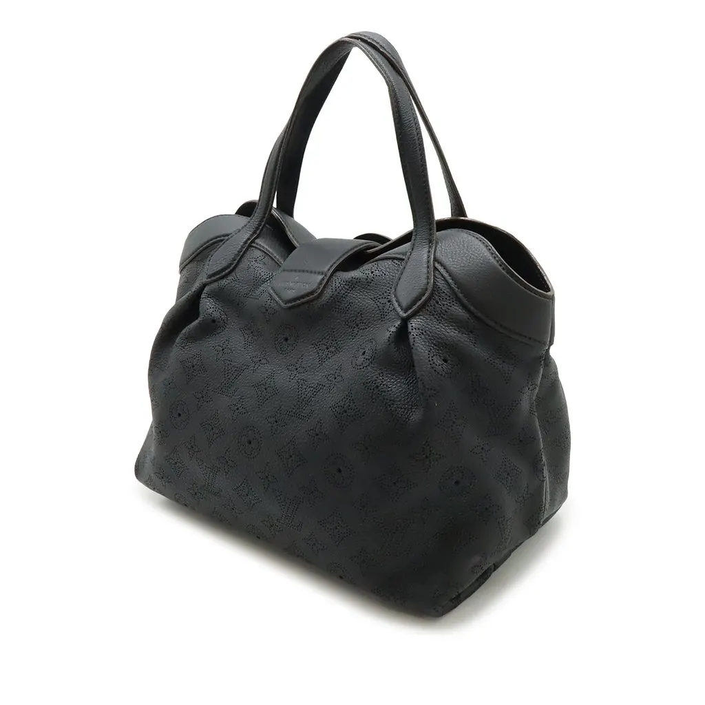 Louis Vuitton Monogram Mahina Cirrus PM Black Leather Very good - Back View