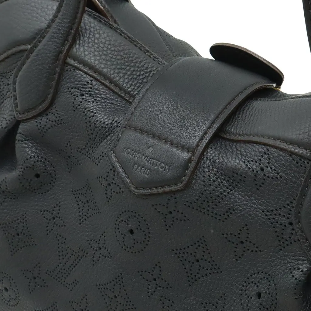 Louis Vuitton Monogram Mahina Cirrus PM Black Leather Very good - Box View