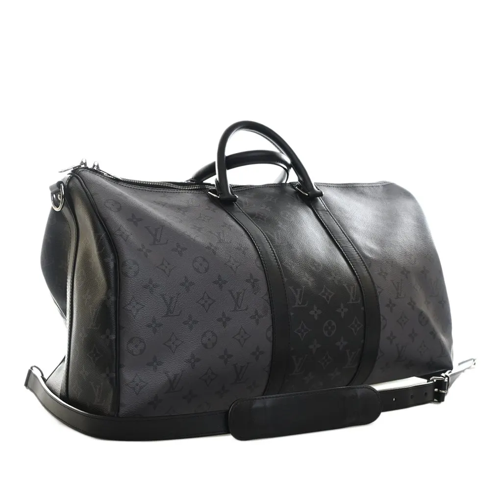Louis Vuitton Monogram Eclipse Reverse Keepall Bandouliere 50 MultiColor Very good - Inside View