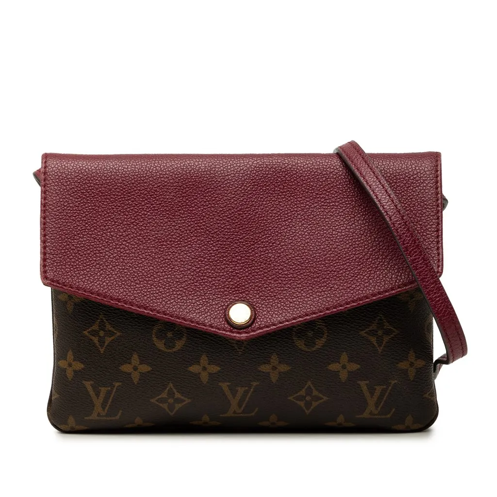 Louis Vuitton Monogram Twinset Brown Very good - Front View