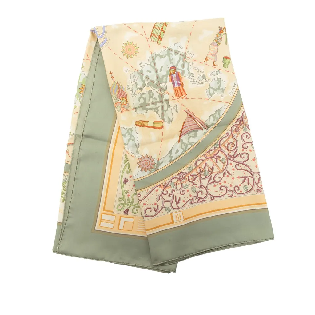 Hermès Www.hermes.com Silk Scarf 90