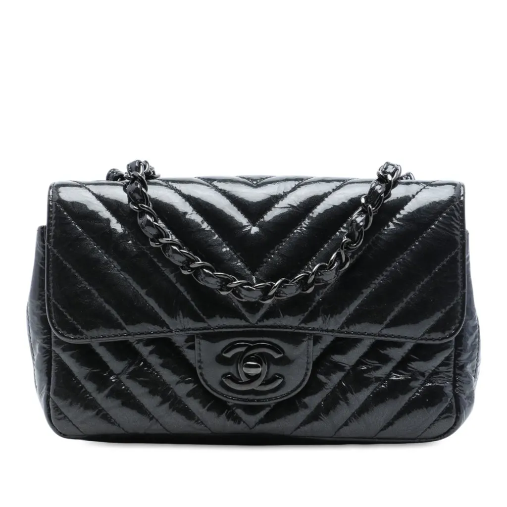 Chanel Mini Rectangular Classic Chevron | Libas Collective