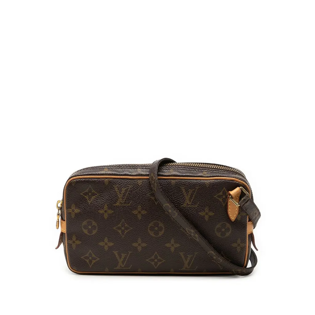 Louis Vuitton Monogram Pochette Marly Bandouliere Brown Very good - Front View