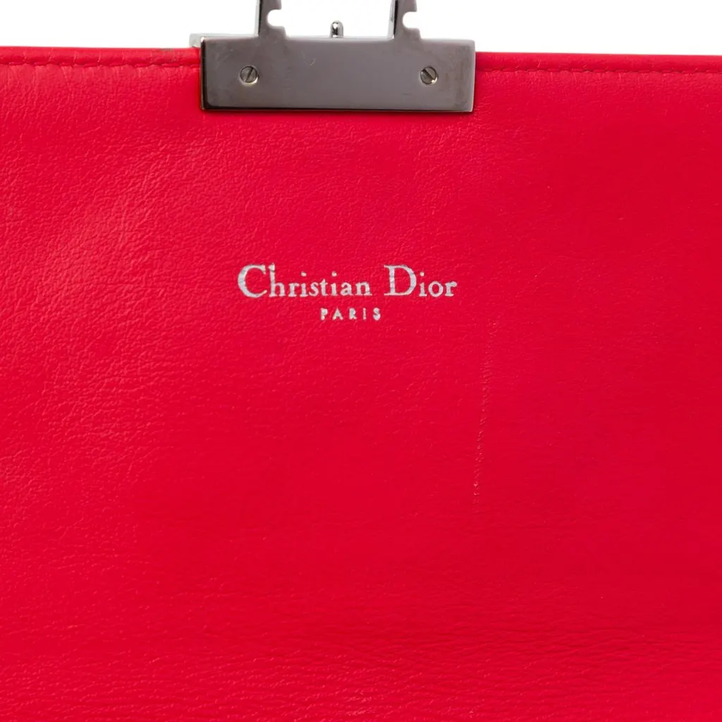 Dior Patent Cannage Miss Dior Promenade Crossbody Red Leather Very good - Box View
