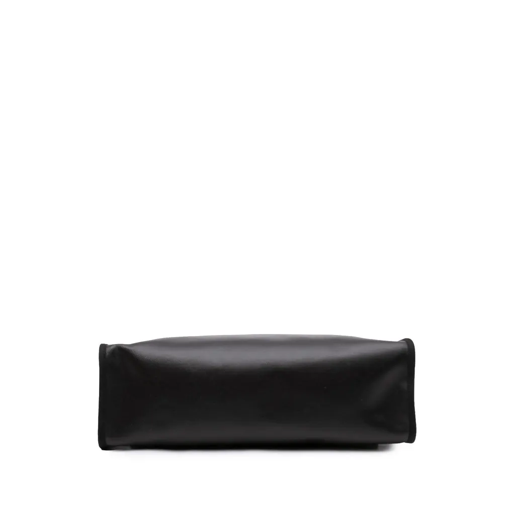 Hermès Toile H Berline Herbag Zip 31 Black Canvas Good - Inside View