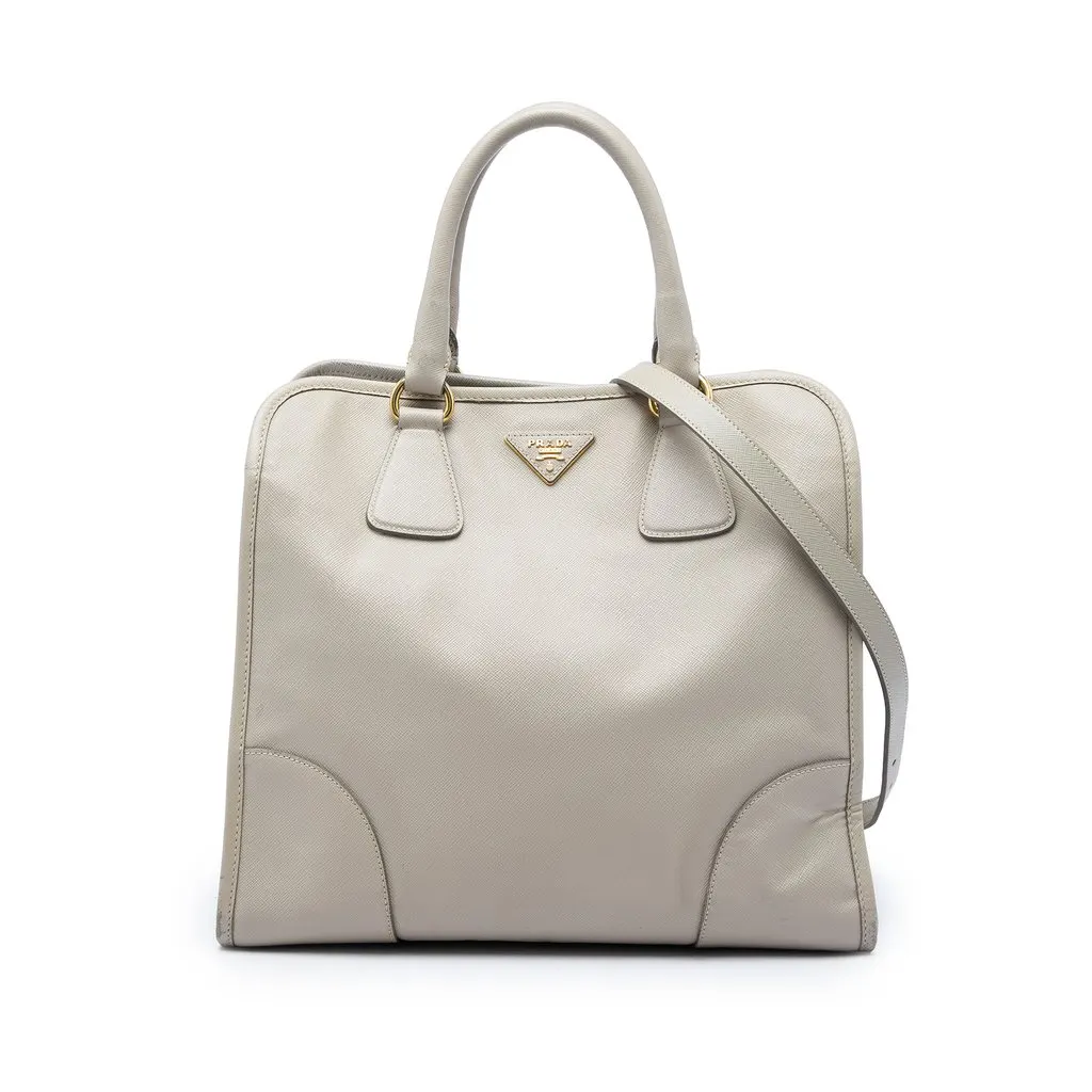 Prada Saffiano Lux Shopping Tote MultiColor Leather Very good - Front View