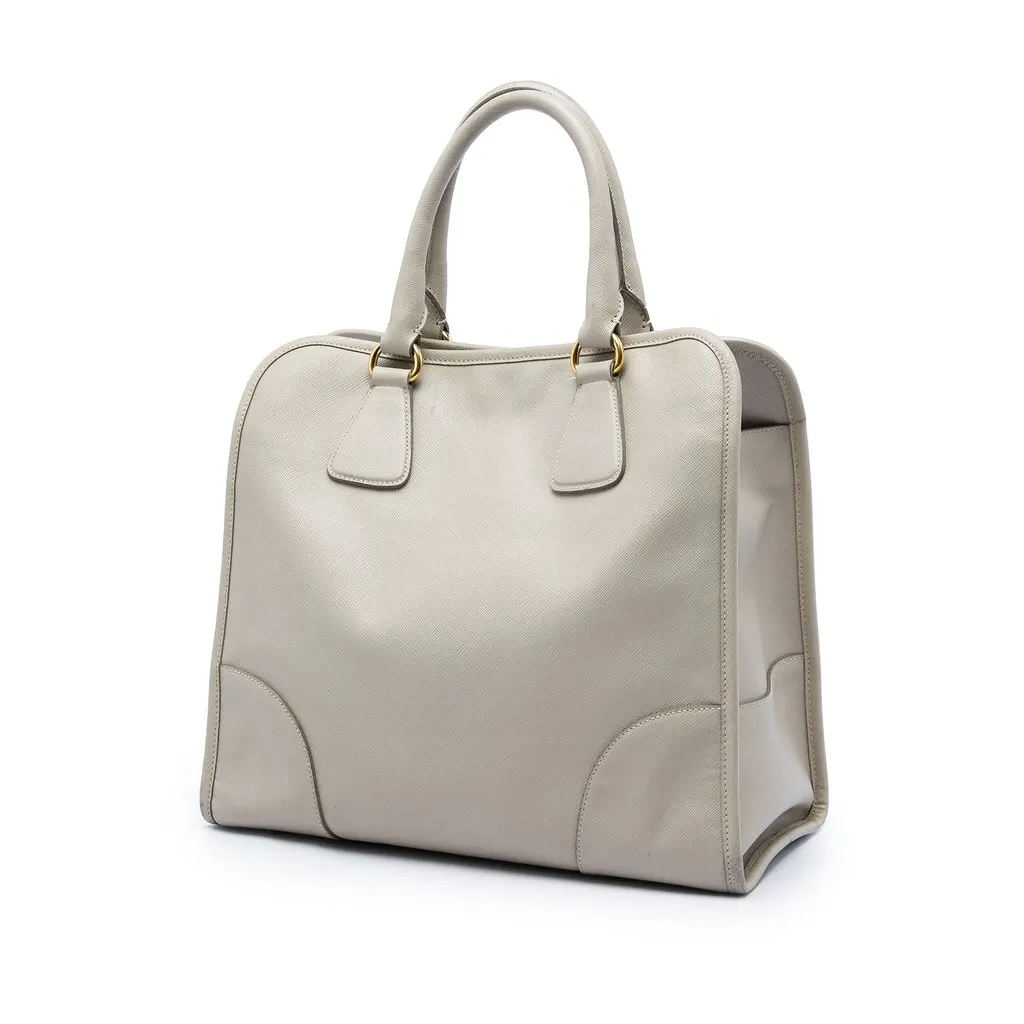 Prada Saffiano Lux Shopping Tote MultiColor Leather Very good - Back View