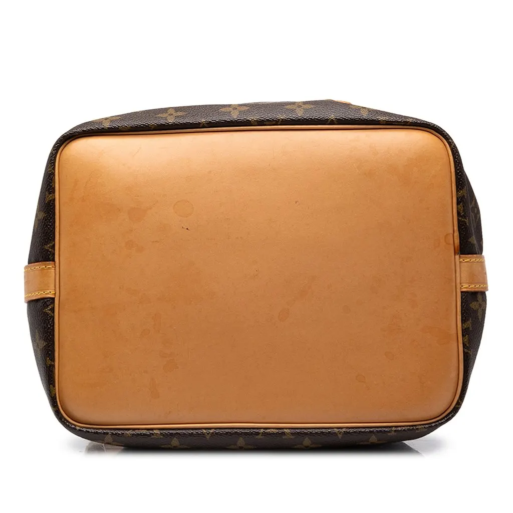 Louis Vuitton Monogram Petit Noe Brown Canvas Good - Inside View