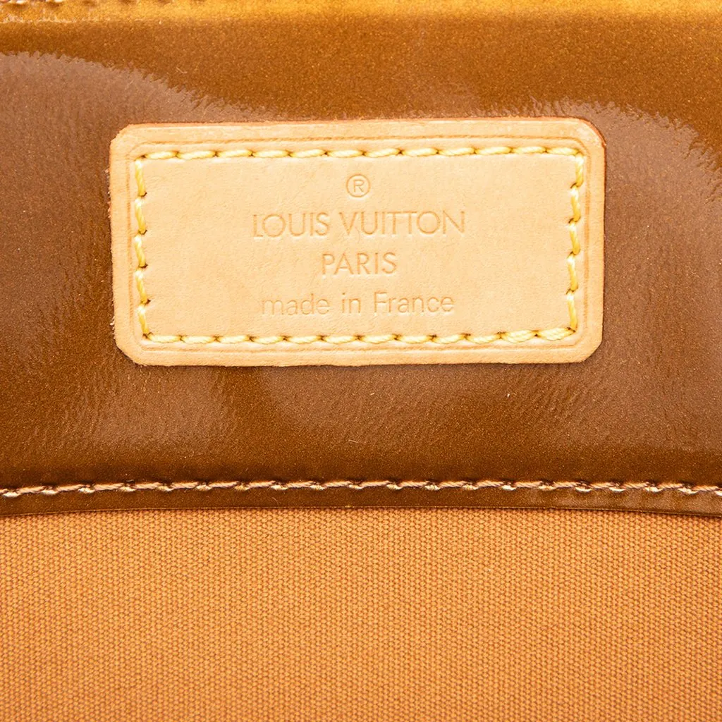 Louis Vuitton Monogram Vernis Reade MM Brown Leather Good - Box View