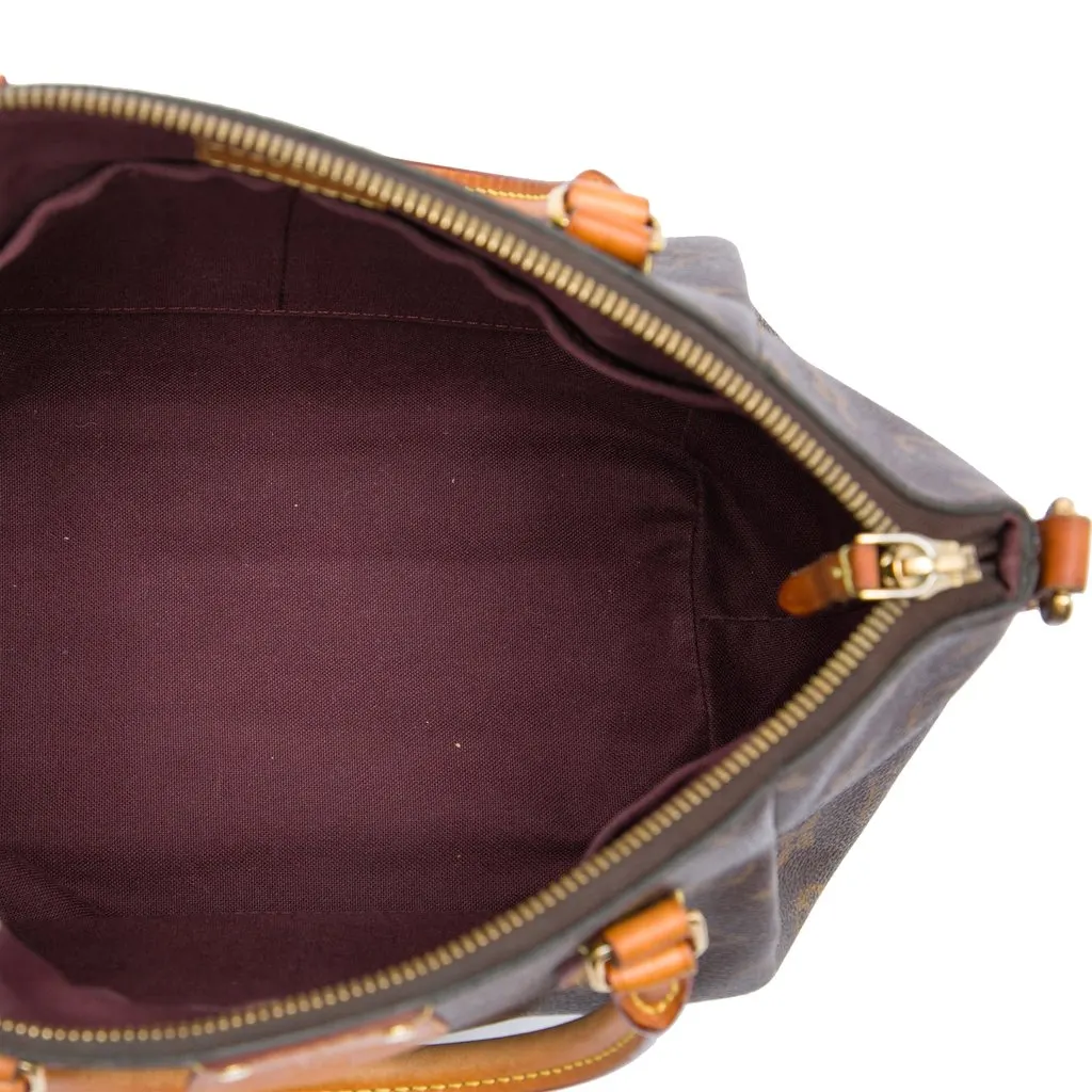 Louis Vuitton Monogram Turenne PM Brown Canvas Good - Model View