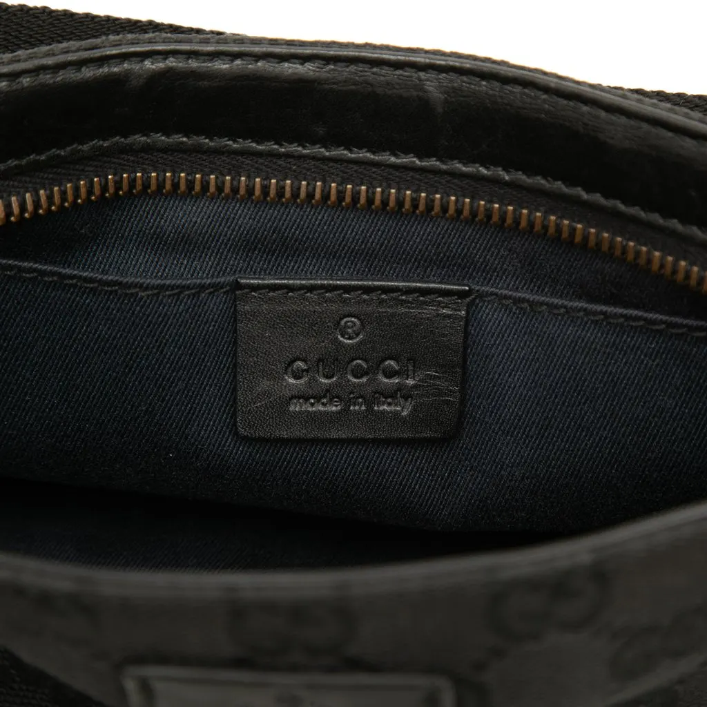 Gucci GG Canvas Handbag Black Canvas Very good - Box View
