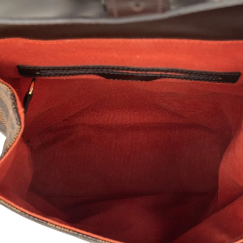 Louis Vuitton Damier Ebene Soho Brown Very good - Model View