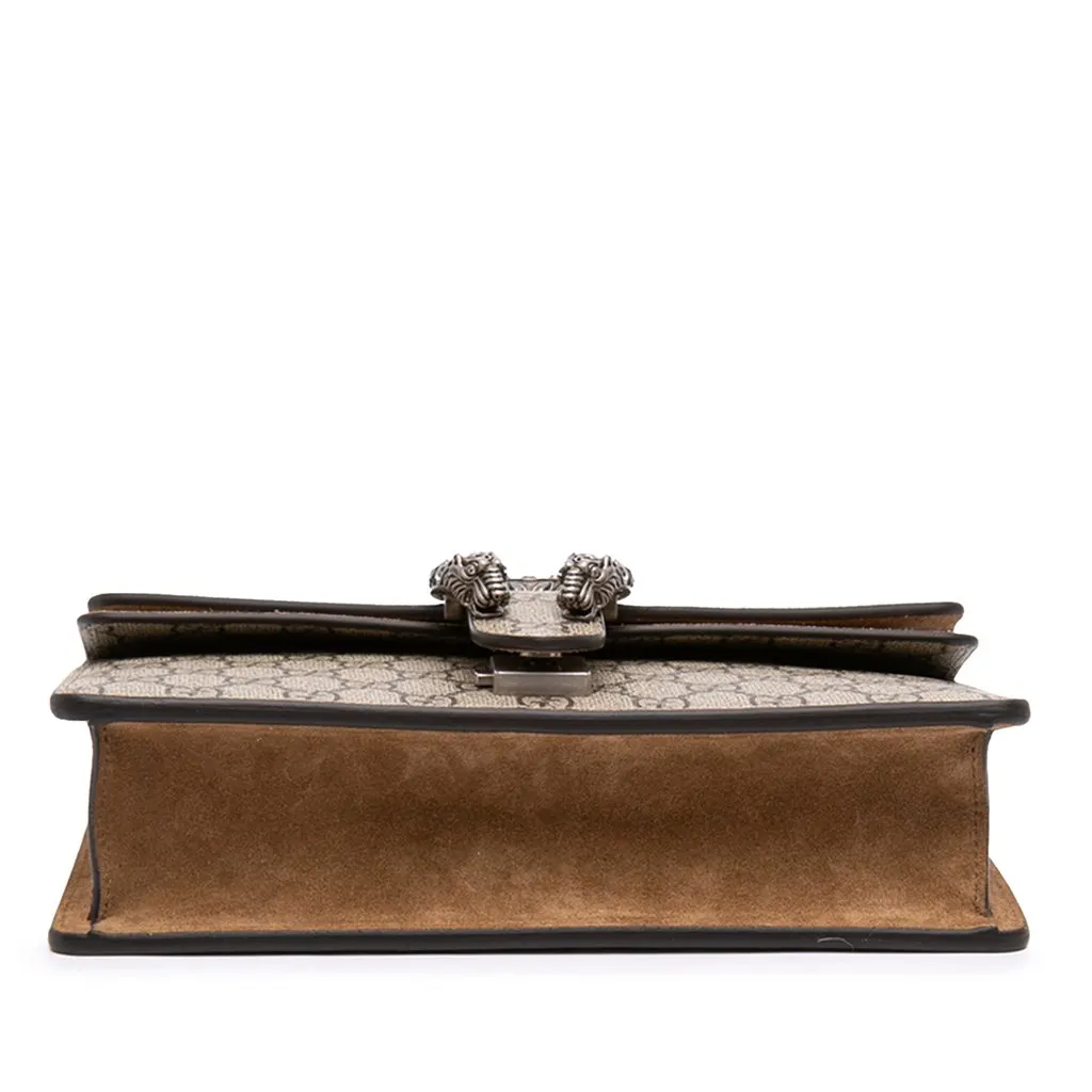 Gucci Medium GG Supreme Dionysus Crossbody Beige Very good - Inside View