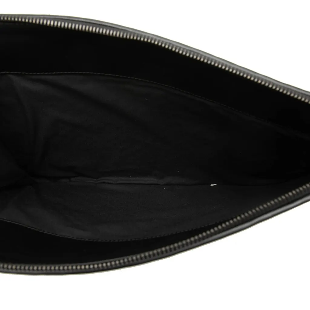 Bottega Veneta Medium Nappa Intrecciato Document Case Black Leather Very good - Model View