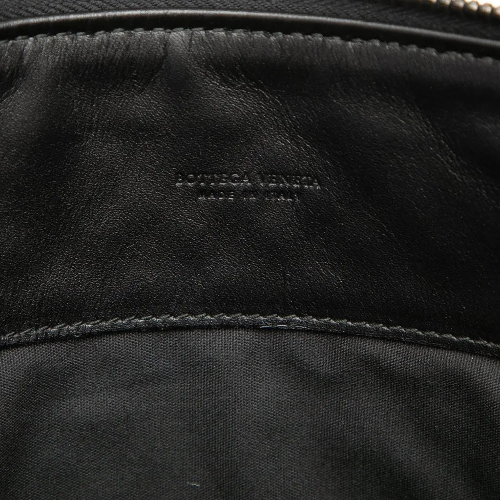 Bottega Veneta Medium Nappa Intrecciato Document Case Black Leather Very good - Box View