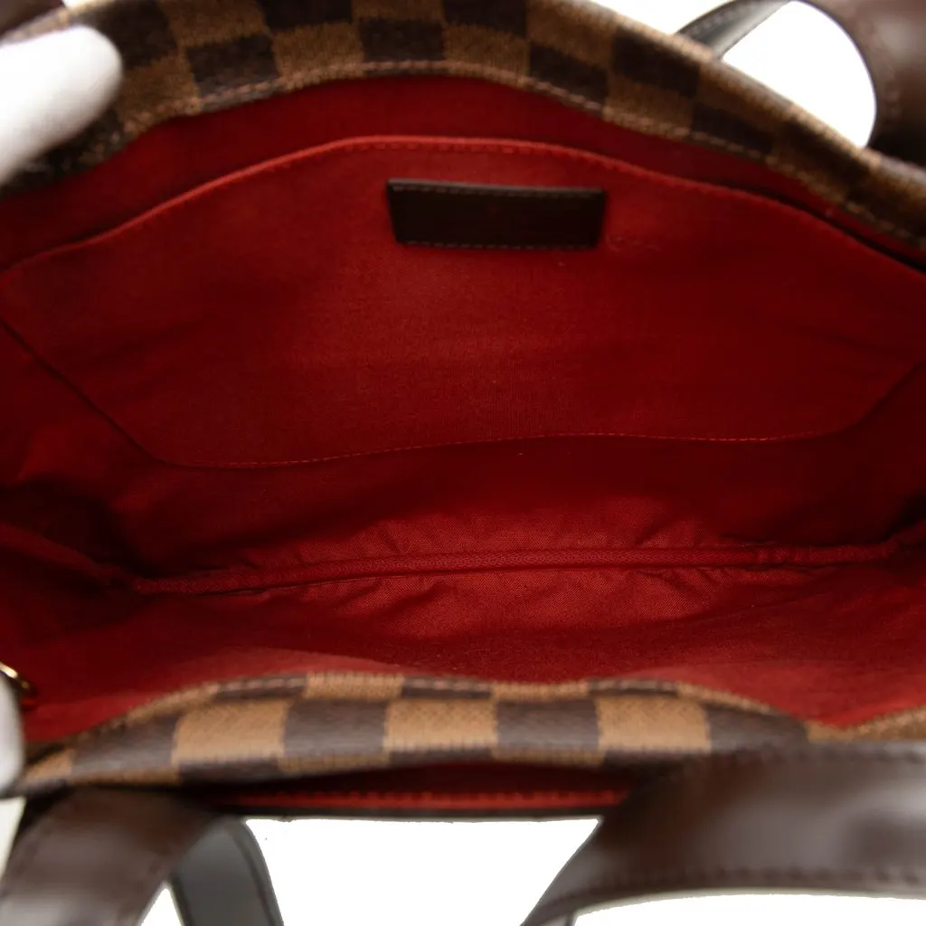 Louis Vuitton Damier Ebene Clifton Brown Very good - Model View