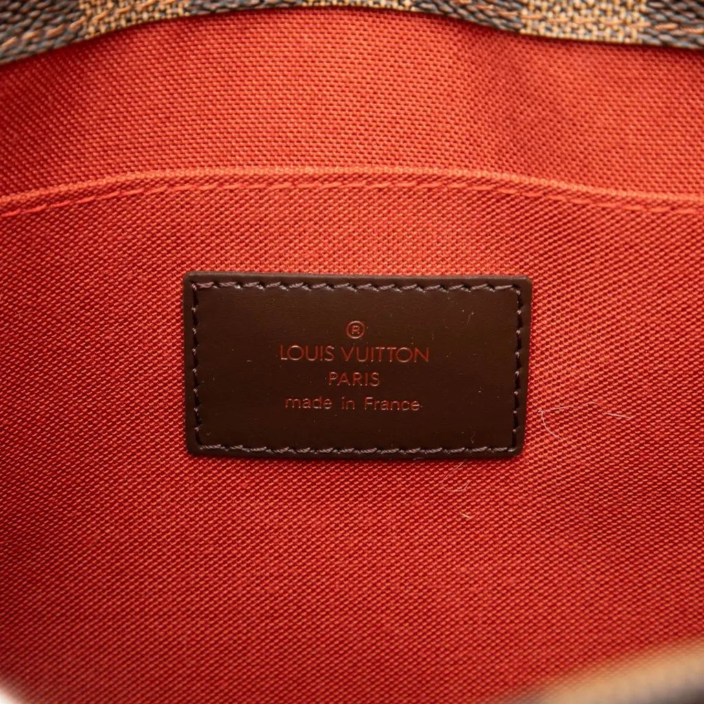 Louis Vuitton Damier Ebene Clifton Brown Very good - Box View