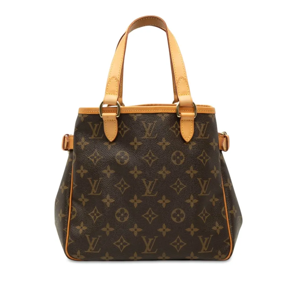Louis Vuitton Monogram Batignolles Vertical PM Brown Very good - Front View