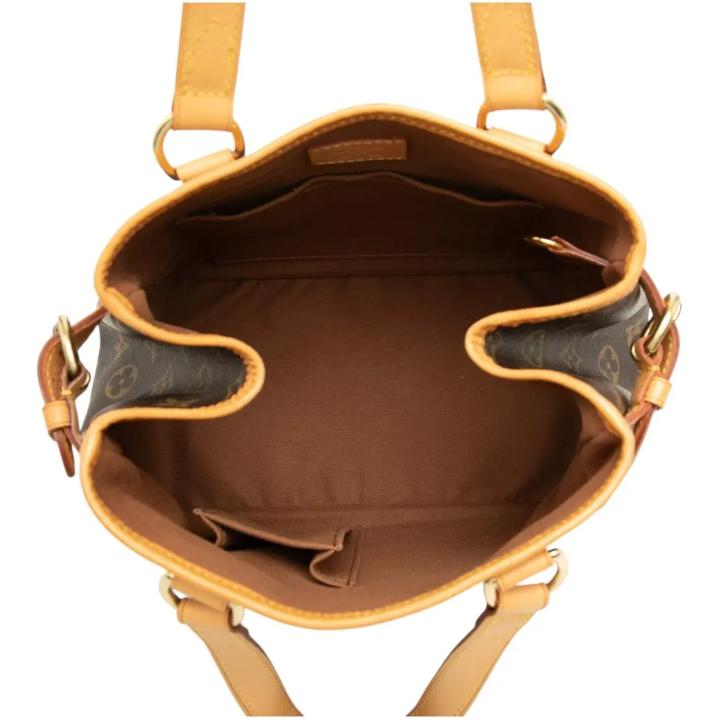 Louis Vuitton Monogram Batignolles Vertical PM Brown Very good - Model View